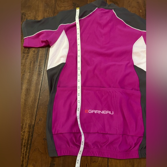 Louis Garneau Mistral Vent JR Size JM 1020695 Magenta Cycling Jersey Medium - Picture 5 of 6